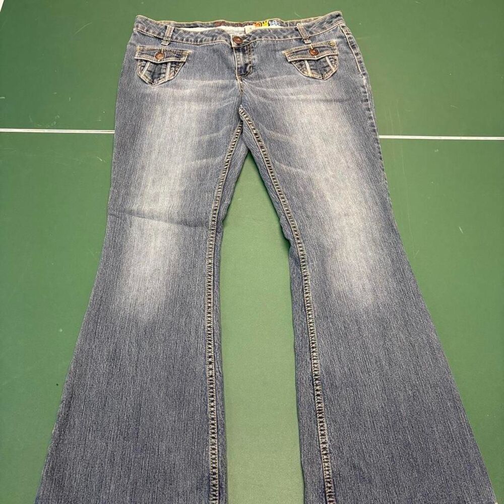 Mudd-clothing Men's Blue and Navy Jeans